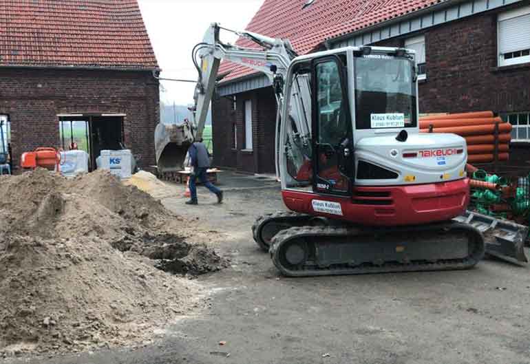 Baggerarbeiten Ofener Heider